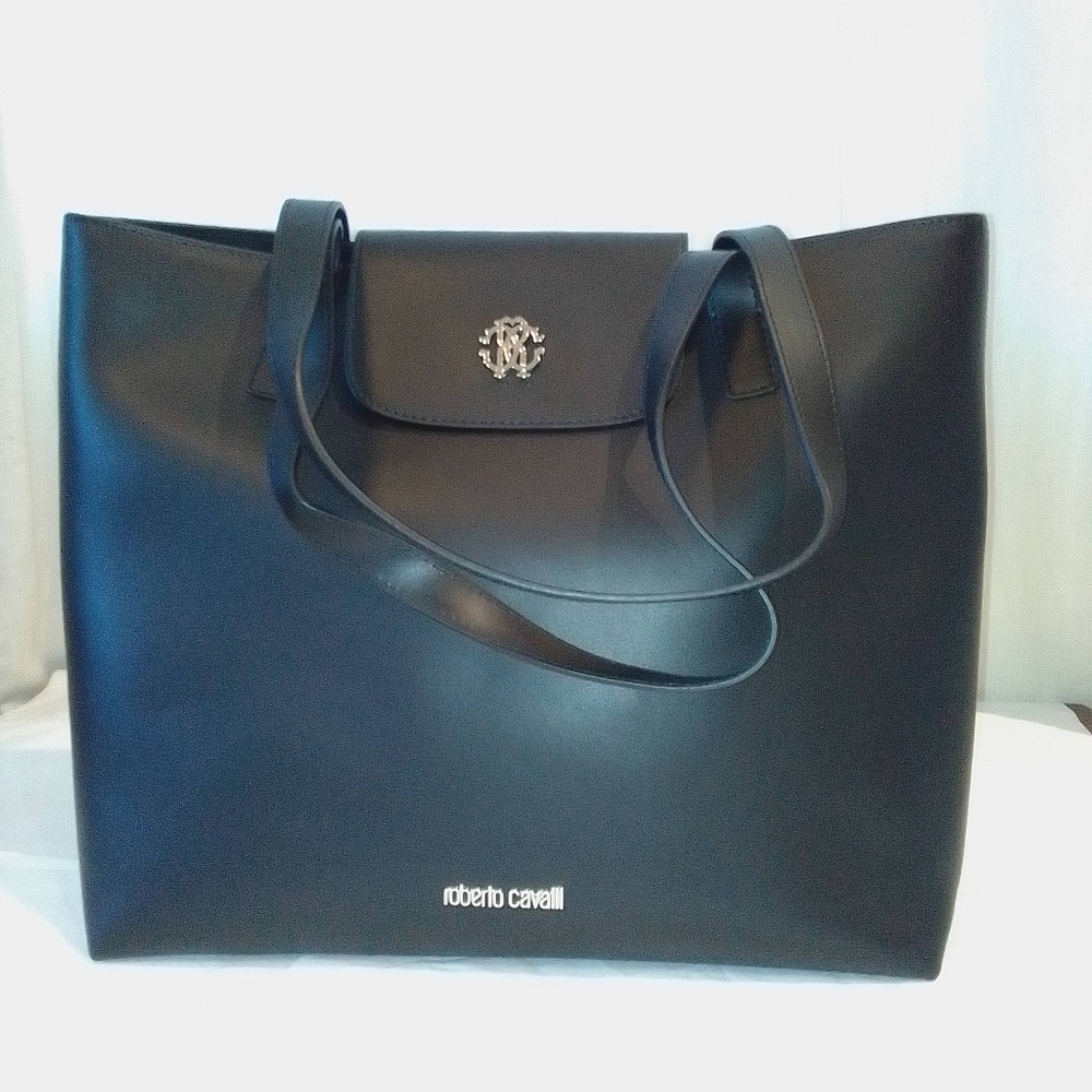 Black Roberto cavalli tote